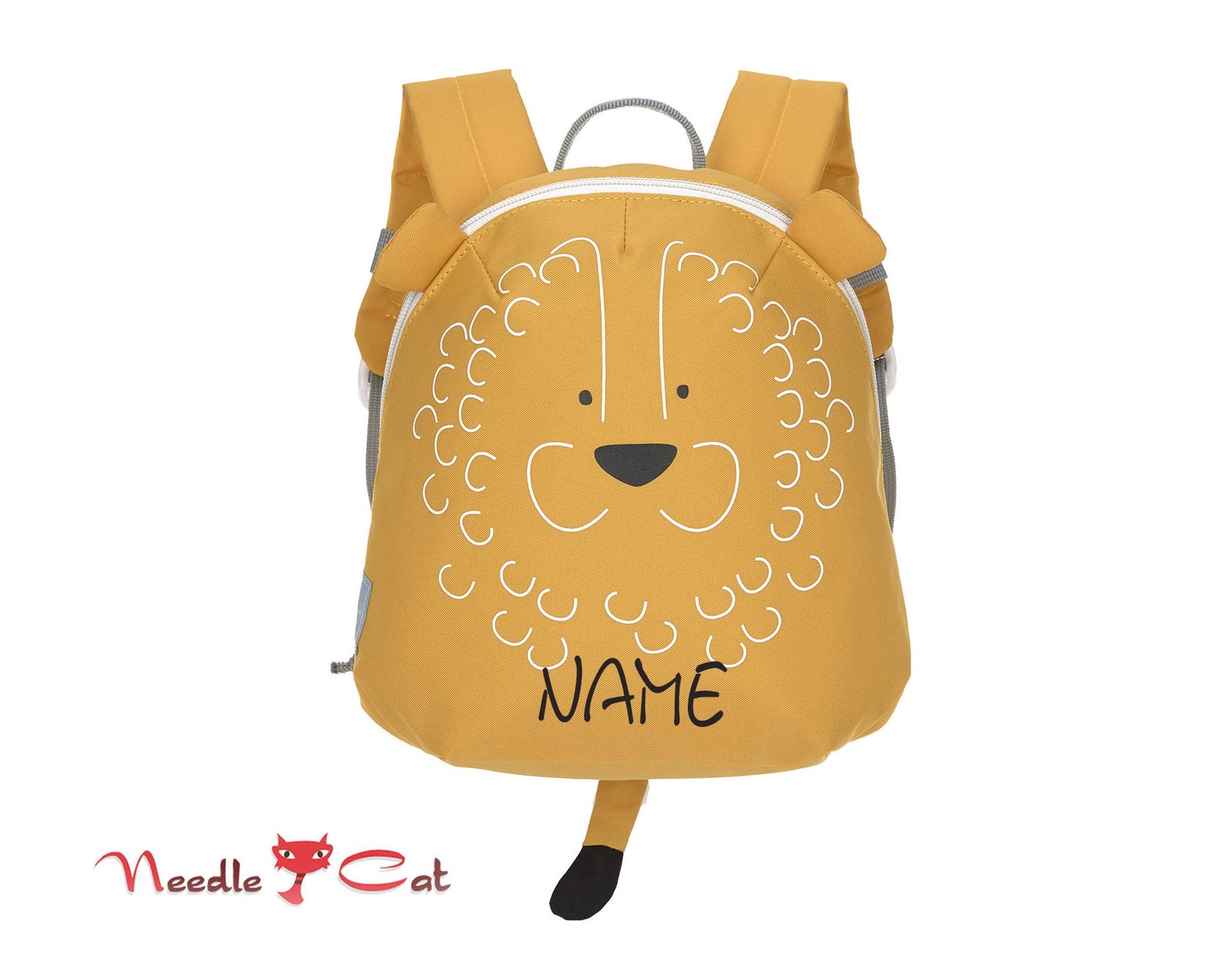 LÄSSIG Kindergarten Backpack Lion Embroidered With Nametiny Backpack About  Friends Lionkita Backpack With Namegift for Birthneedlecat - Etsy