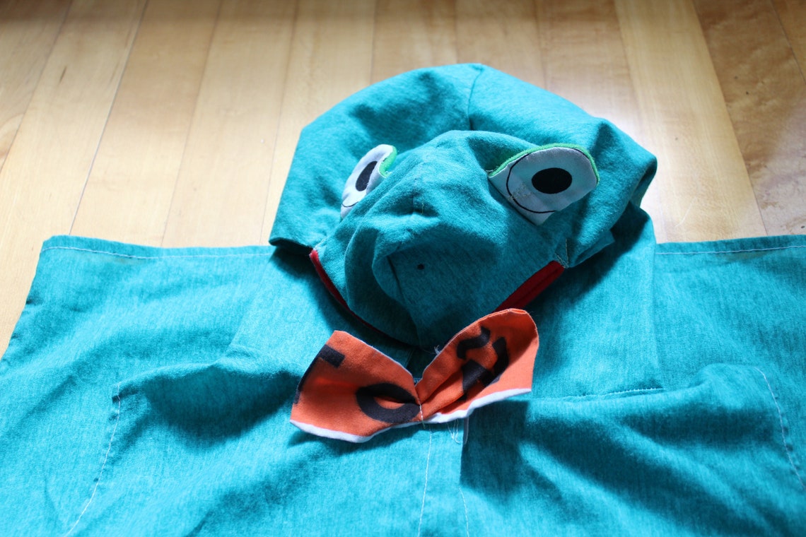 Frog Costume Dress up Hooded Smock - Etsy