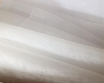 Soft Ivory 3 Color of high quality, tull for veil, skirt, dresses , width 3m, sold per meter