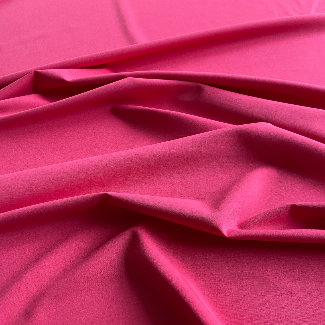 Half Yard Dark Pink Color Fabric Quality Italian Wool 50 Cm X Etsy