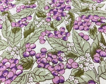 Cotton fabric little flowers on a white background, 100% cotton cloth 57"/145см width, designer fabric by the yard