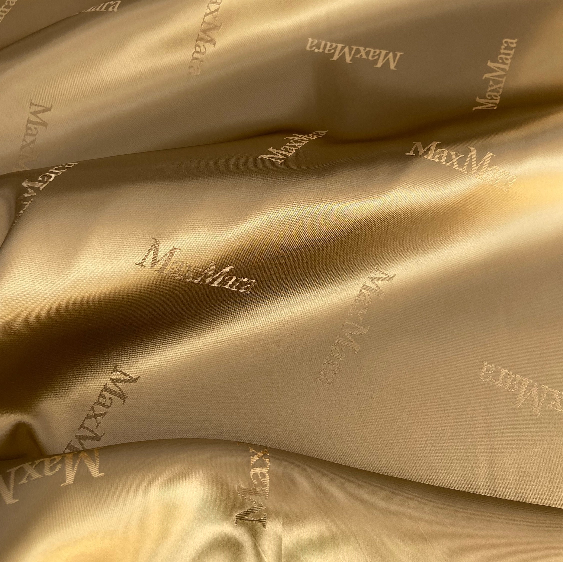 Couture Excellent quality Viscose lining fabric classic beige camel color Natural fabric for coats, raincoats, jackets
