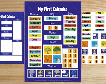 Children First Calendar, Montessori,preschool, Early Year, Classroom Educational, Homeschool, Digital Download, Teaching Recourse. - Etsy Children First Calendar, Montessori,preschool, Early Year, Classroom Educational, Homeschool, Digital Download, Teaching Recourse. - Etsy