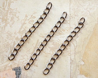 10 gunmetal chain extenders