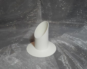 Candlestick white 4 + 5 cm, candle holders, candlesticks, baptismal candles, baptismal candle, baptismal candle girl, baptismal candle boy, communion candles, baptismal candle colorful