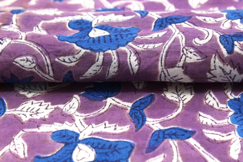 20 Yard Traditional Fabric Indian Jaipuri Fabric 100/% Cotton Fabric Dress Making Fabric Running Fabric Sewing Fabric