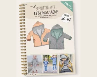 Papierschnittmuster "Lyblingsjacke *klein*" von Lybstes (Gr. 56-122)