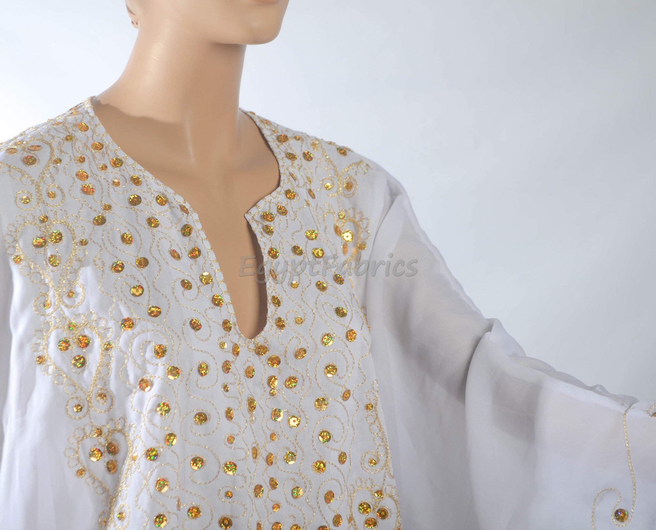 Khaliji Thobes Belly Dance White Abaya Kaftan Dress Khaleegy Dress Etsy