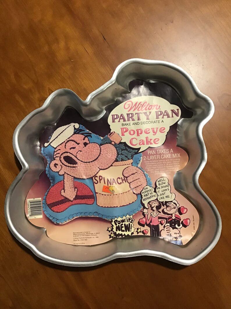 Popeye Wilton Cake Pan party baking pan