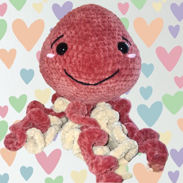Otto the Octopus Pattern - Otto il polipo Schema