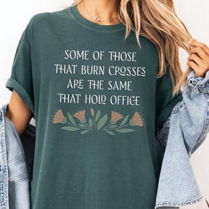 anti trump merch anti-trump antitrump rage against the machine RATM some of those that burn crosses are the same that hold office democrat fdt republican protest hate anti-maga political liberal left racism politics social justice resist resistance
