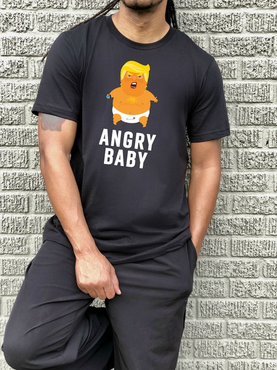 Trump With Baby Blimp Funny T-Shirt - Angry Baby T Shirt Trump With Baby Blimp Funny T-Shirt - Angry Baby T Shirt