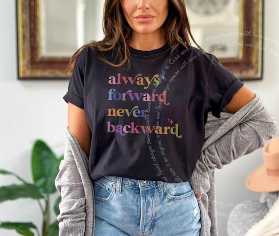 Democrat Shirt, Liberal Tshirt, Always Forward Never Backward Shirt, Liberal Resist Shirt, Anti Fascist Tee Activist Political Democracy Tee