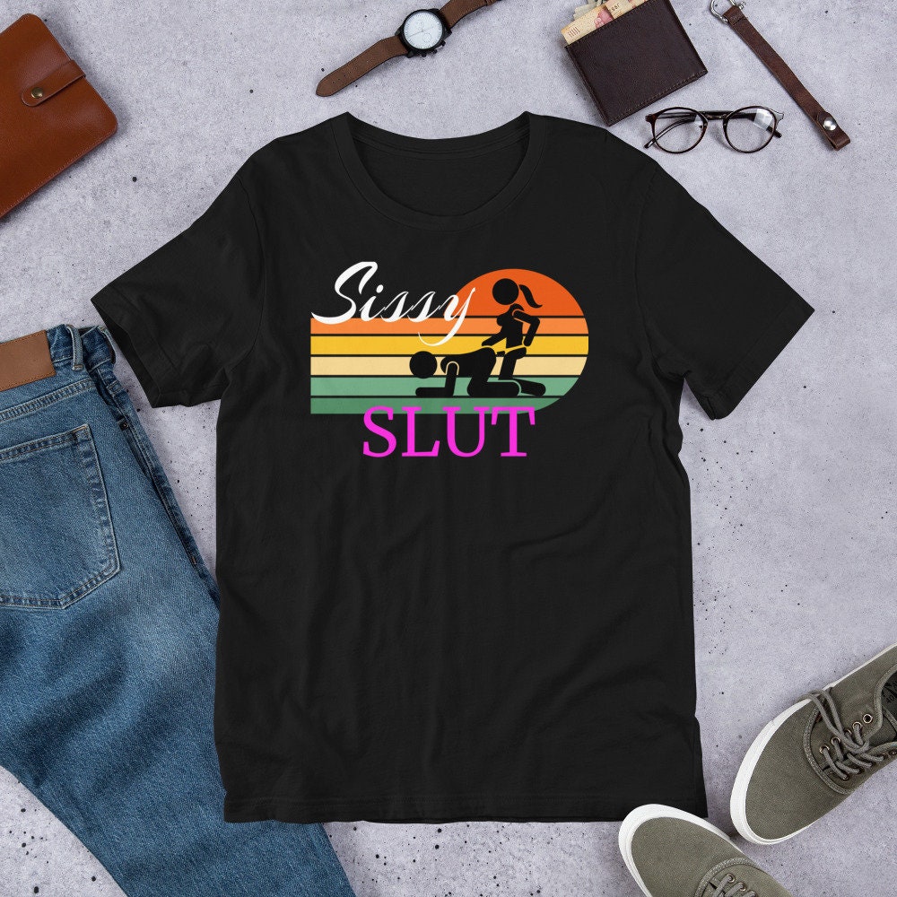 Sissy Slut Short-sleeve Unisex T-shirt Sissy Punishment