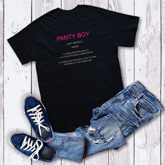 BDSM Sissy Panty Boy Definition Short-sleeve Unisex Sissification