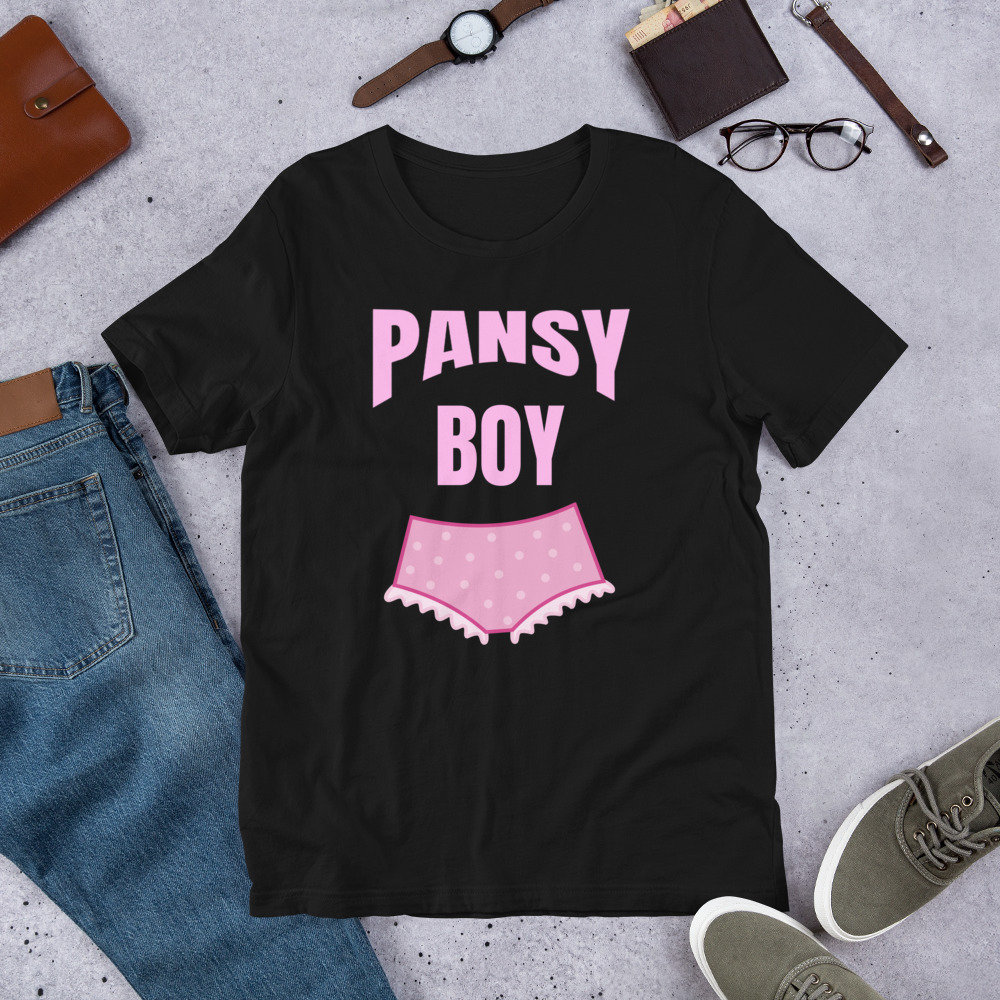 Pansy Boy Short-sleeve Unisex T-shirt Sissy Punishment image