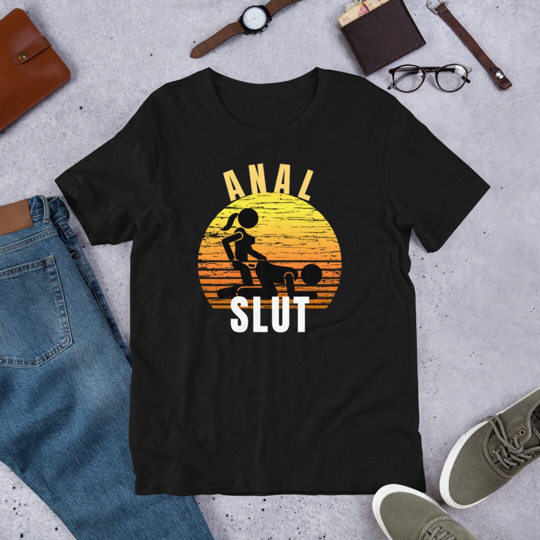 Anal Slut Short-sleeve Unisex T-shirt Sissy Punishment