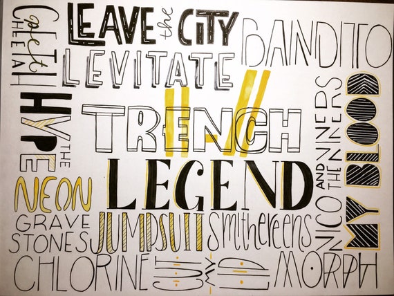 Twenty One Pilots Trench Album Etsy