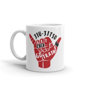 Go Train Jiu Jitsu Mug - BJJ - Martial Arts Gift