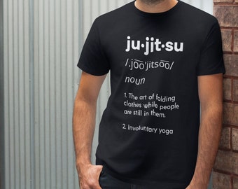 Definicja Jiu Jitsu Unisex T Shirt - BJJ Brazylijskie Sztuki Walki - Prezenty