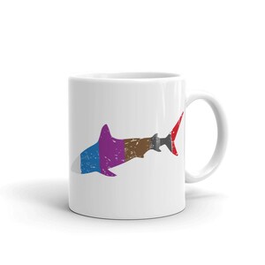 Shark Belts Jiu Jitsu Mug - Brazilian BJJ - Martial Arts Gift - Coffee