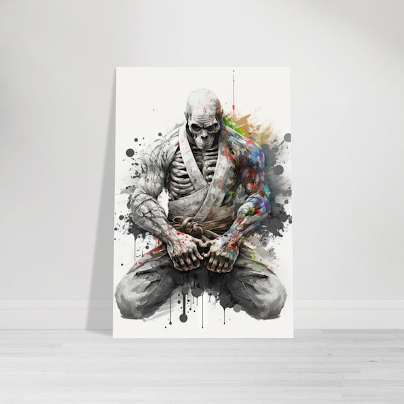 Jiu Jitsu Poster - Martial Arts - Jujitsu - Brazilian Jiu