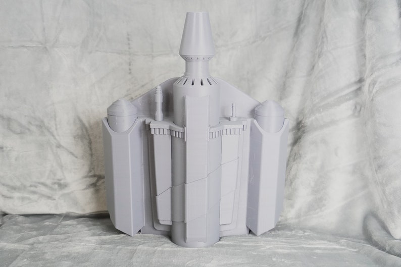 Mandalorian Boba Fett Z-6 Jetpack Noggrant 3D-utskrivet (Star Wars, Mandalorian, Cosplay, DIY) bild 4