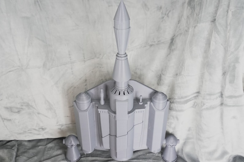 Mandalorian Boba Fett Z-6 Jetpack Noggrant 3D-utskrivet (Star Wars, Mandalorian, Cosplay, DIY) bild 1