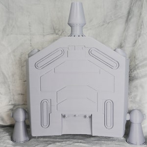 Mandalorian Boba Fett Z-6 Jetpack Noggrant 3D-utskrivet (Star Wars, Mandalorian, Cosplay, DIY) bild 3