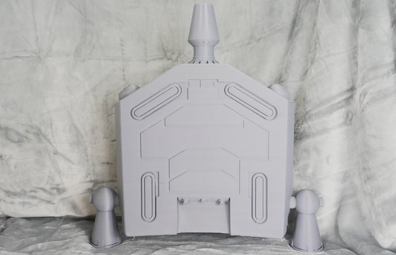 Mandalorian Boba Fett Z-6 Jetpack Noggrant 3D-utskrivet (Star Wars, Mandalorian, Cosplay, DIY) bild 3