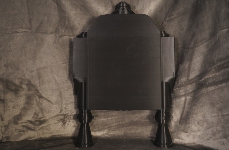 Mandalorian Beskar Jetpack Noggrant 3D-utskrivet (Star Wars, Mandalorian, Cosplay, DIY) bild 4