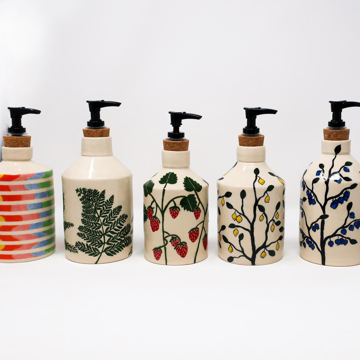 Porcelain Soap Dispensers - Made to Order