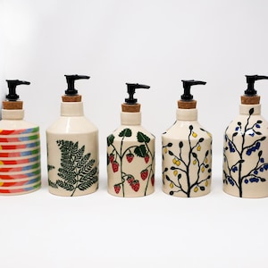 Porcelain Soap Dispensers - Made to Order