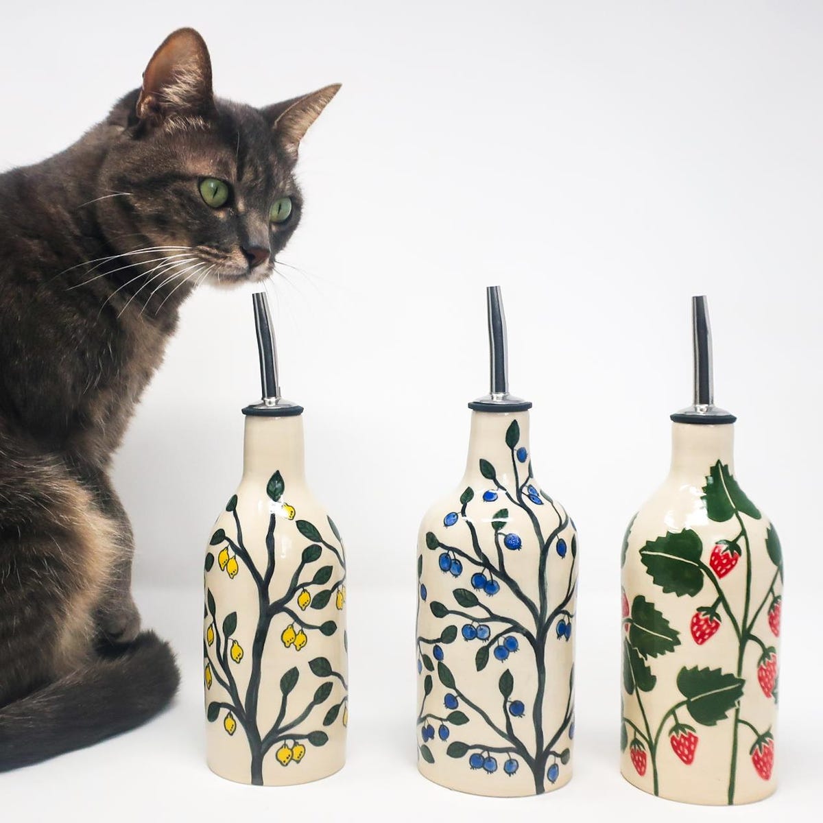 Porcelain Oil Pours - Made to Order Cruets