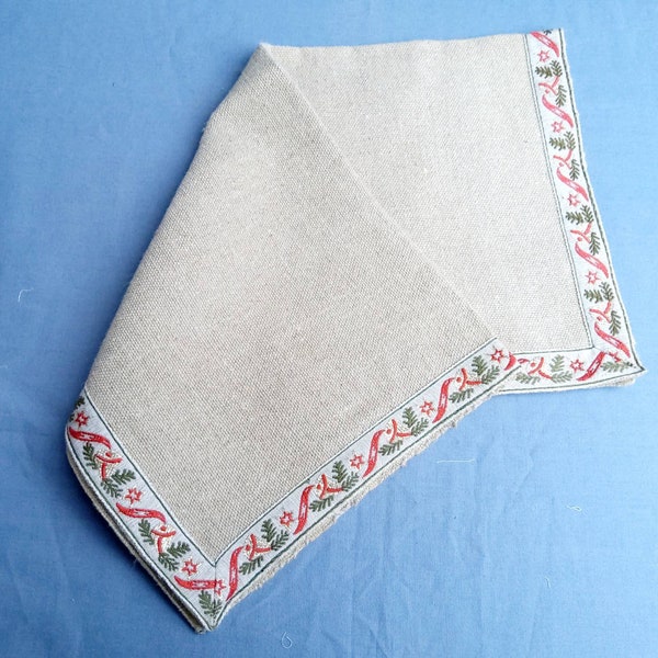 Jute Tablecloth Etsy