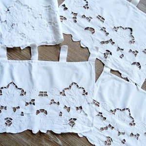 Antique country house bistro curtain, cotton, lace, curtains/curtain, white