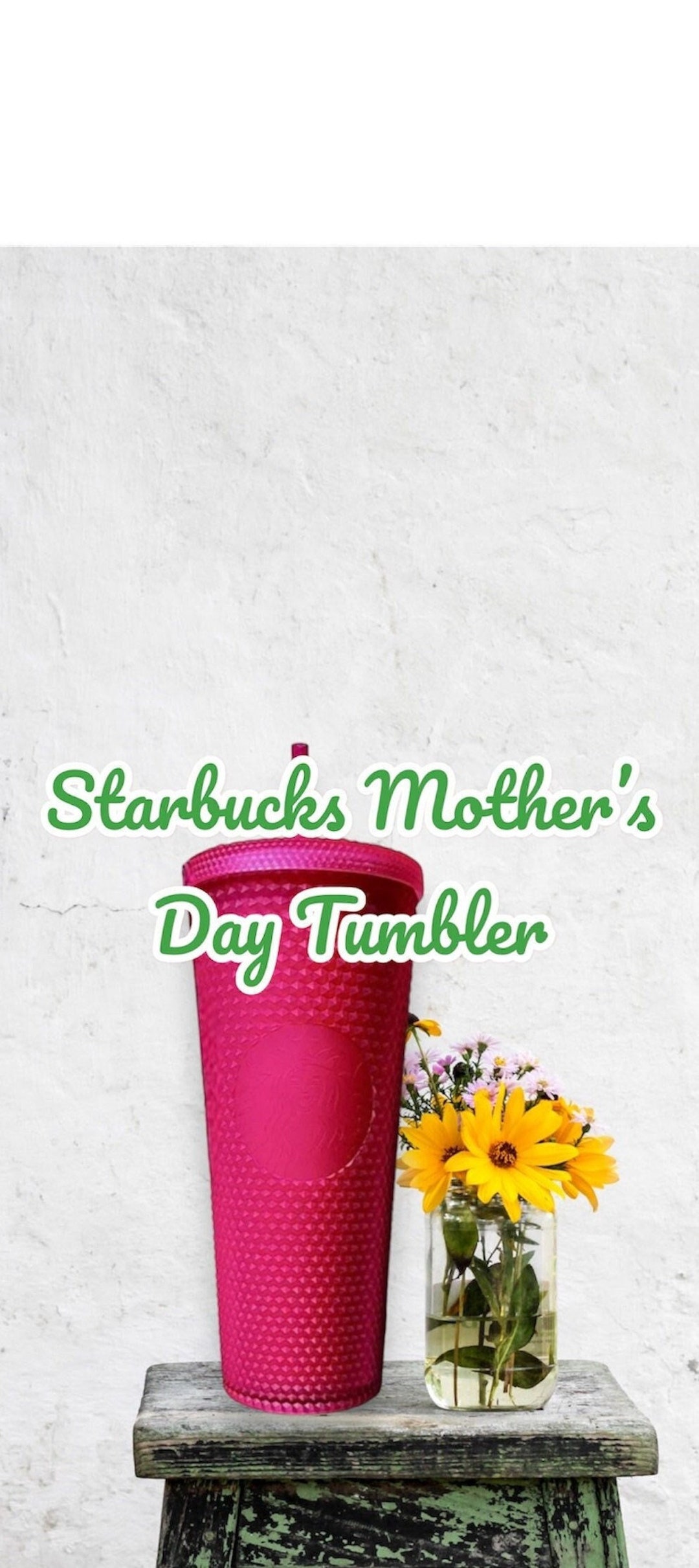 Starbucks Mothers Day Ruby Pink Special Edition Studded Bling Etsy