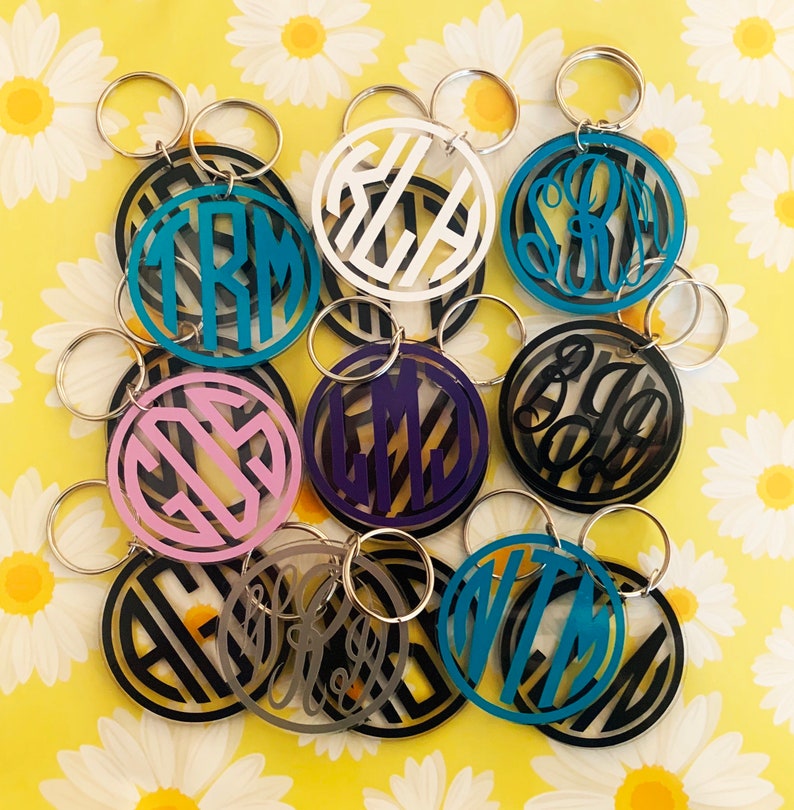 Monogram Keychain image 1