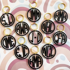 Monogram Keychain image 2