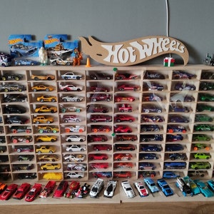 Toy Car Storage 110 sections, Shelf, Garage for Hot Wheels, Matchbox Toy Cars, image 3