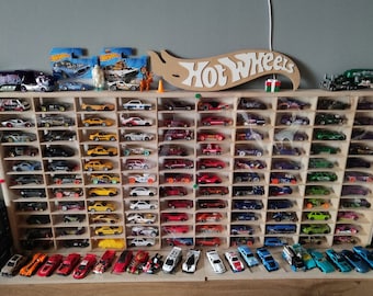 Toy Car Storage 110 sections, Shelf, Garage for Hot Wheels, Matchbox Toy  Cars,