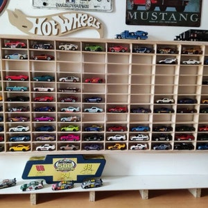 Toy Car Storage 110 sections, Shelf, Garage for Hot Wheels, Matchbox Toy Cars, image 8