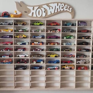 Toy Car Storage 110 sections, Shelf, Garage for Hot Wheels, Matchbox Toy Cars, image 9