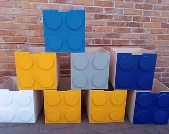 Toy Storage Decals | Toy Labels | Ikea kallax lego brick/box for lego spikes insert for ikea