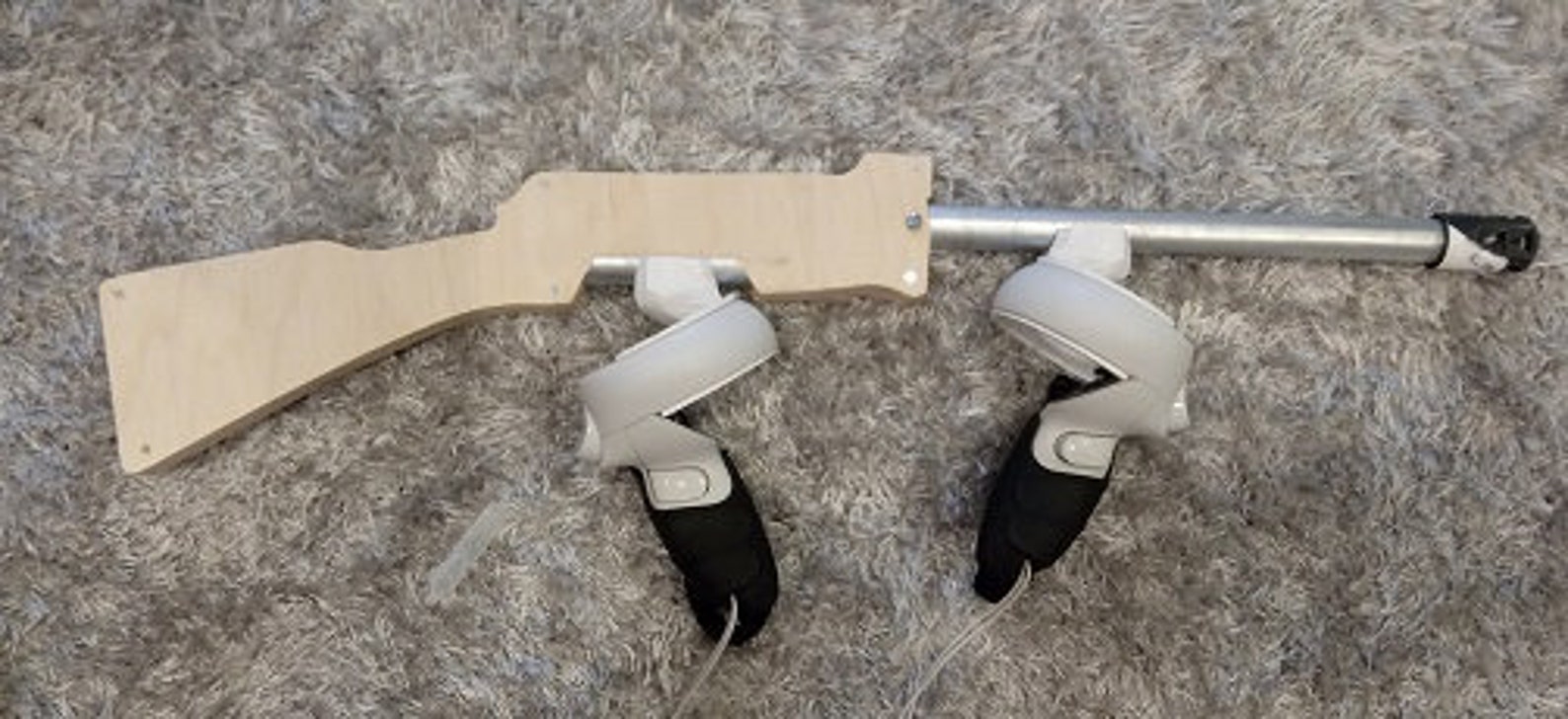 Gun Stock Gunstock VR Oculus Quest 2/Quest 1/Rift S Etsy