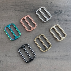 Triglide adjuster 3/4 inch (20mm), Strap adjuster, purse strap hardware, 4pcs tri-glide
