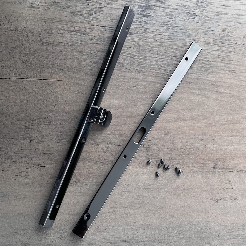 Wallet Clutch frame - 7.5 Inch Gun Metal