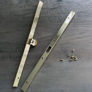 Wallet Clutch frame - 7.5 Inch Light Gold
