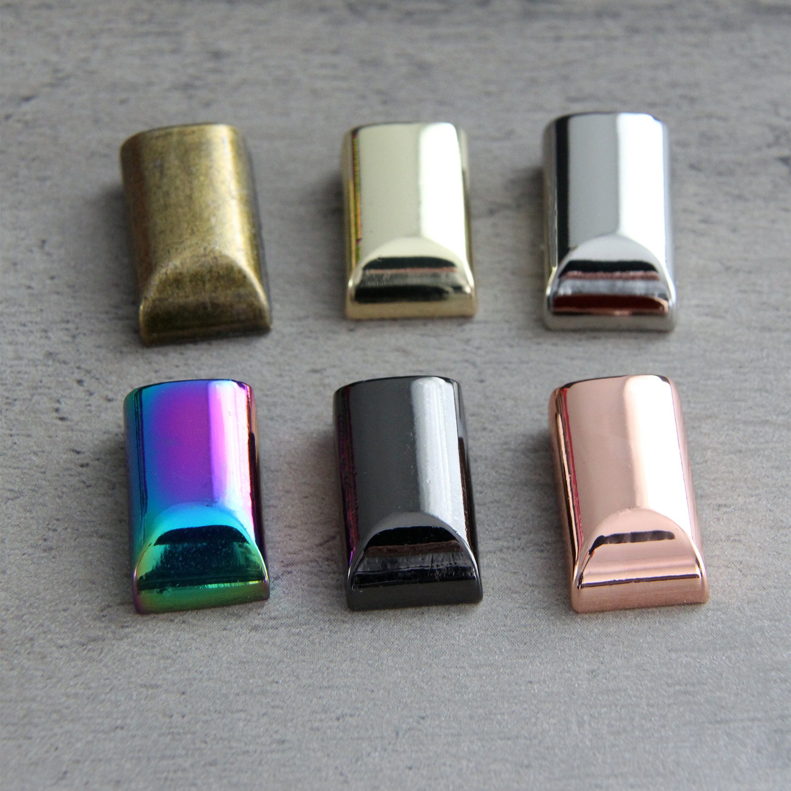 Zipper Cord Ends Four 1/2 inch zipper cord ends silver Etsy.de