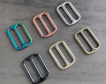 1" Triglide Strap Adjuster: Purse Strap Hardware (4pcs)